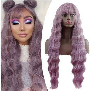 30 inch Purple Cosplay Wig